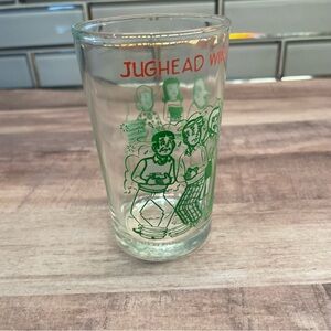 Vintage 1973 Archie Jelly/Juice Glass Jughead Wins The Pie Eating Contest